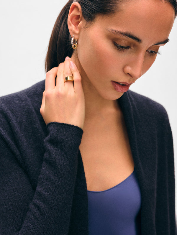 Cashmere Trapeze Cardigan