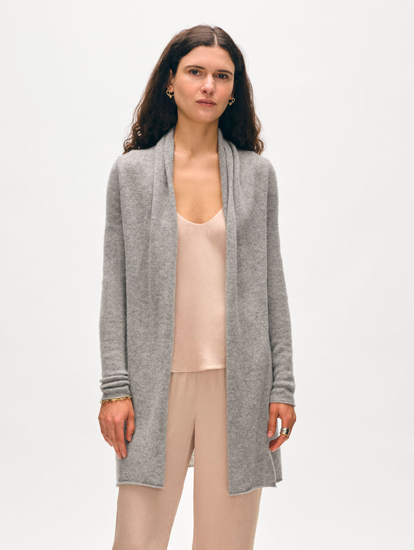 Cashmere Trapeze Cardigan