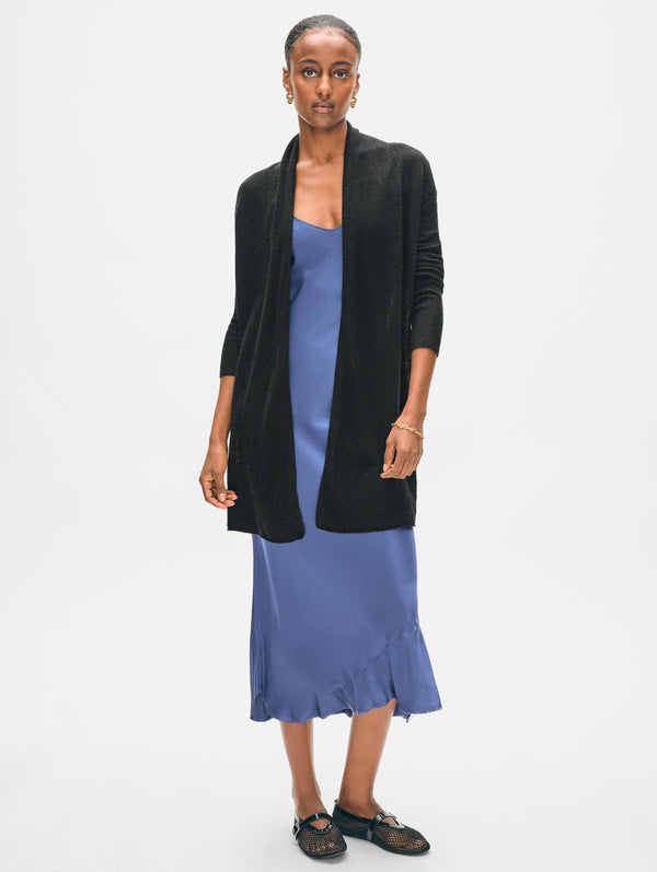 Cashmere Trapeze Cardigan