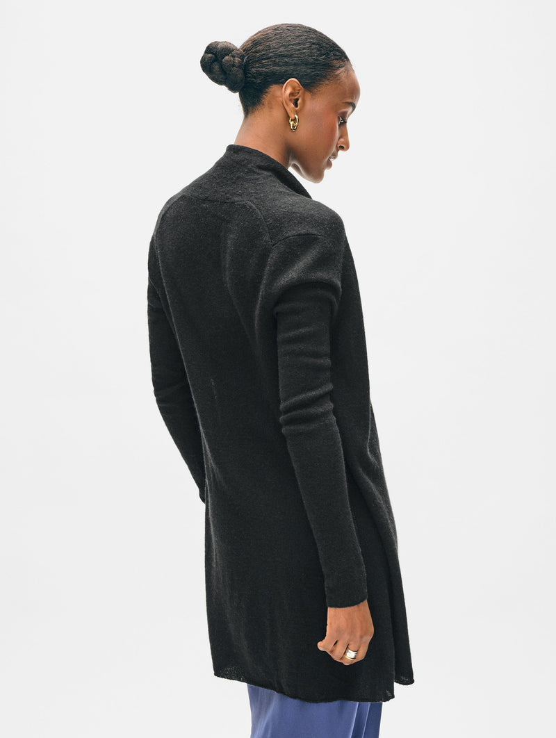 Cashmere Trapeze Cardigan