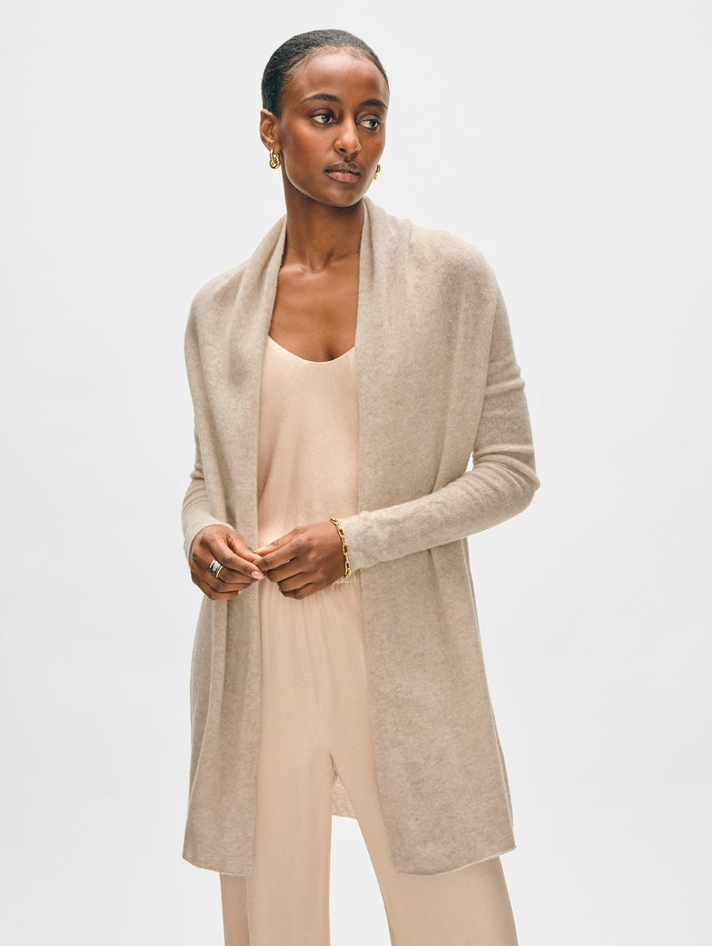Cashmere Trapeze Cardigan