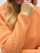 Cashmere Mesh Sweatshirt