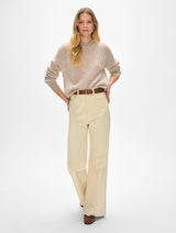 Cashmere Mesh Sweatshirt