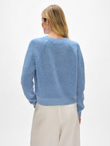 Cashmere Mesh Sweatshirt