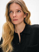 Cashmere Button Down Shirt