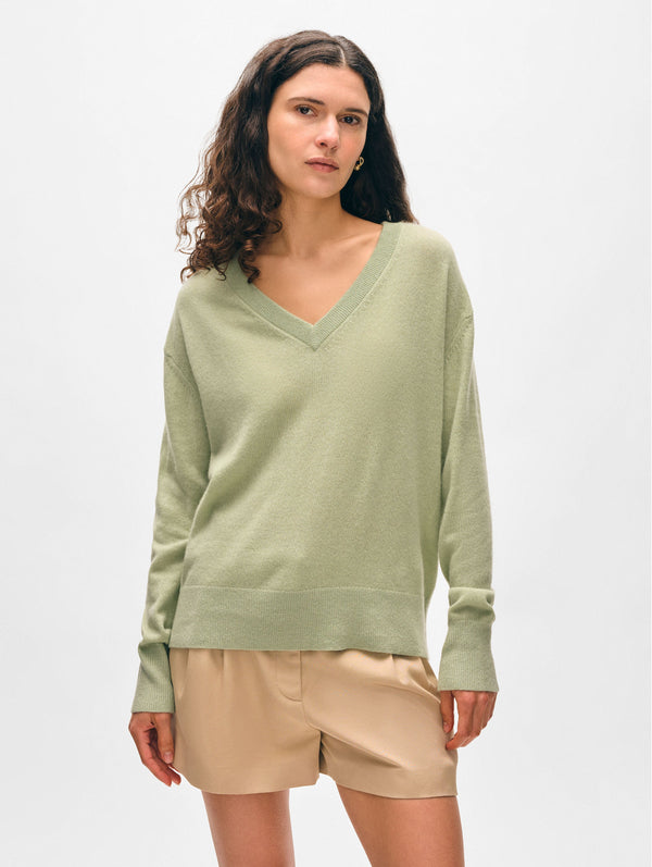 Cashmere V Neck