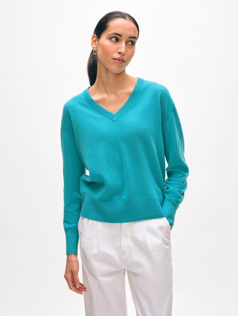 Cashmere V Neck