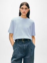 Cashmere Roll Trim T-shirt
