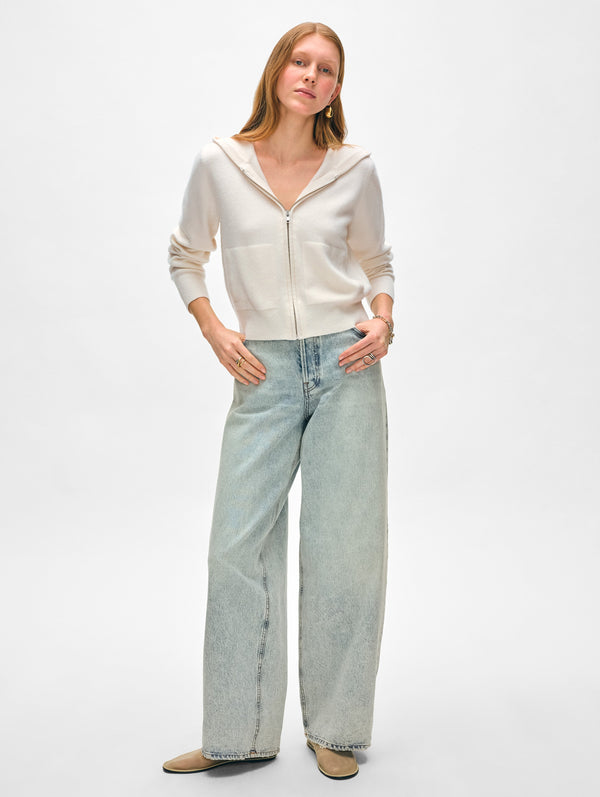 Cashmere Luxe Zip Hoodie