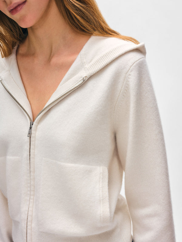 Cashmere Luxe Zip Hoodie