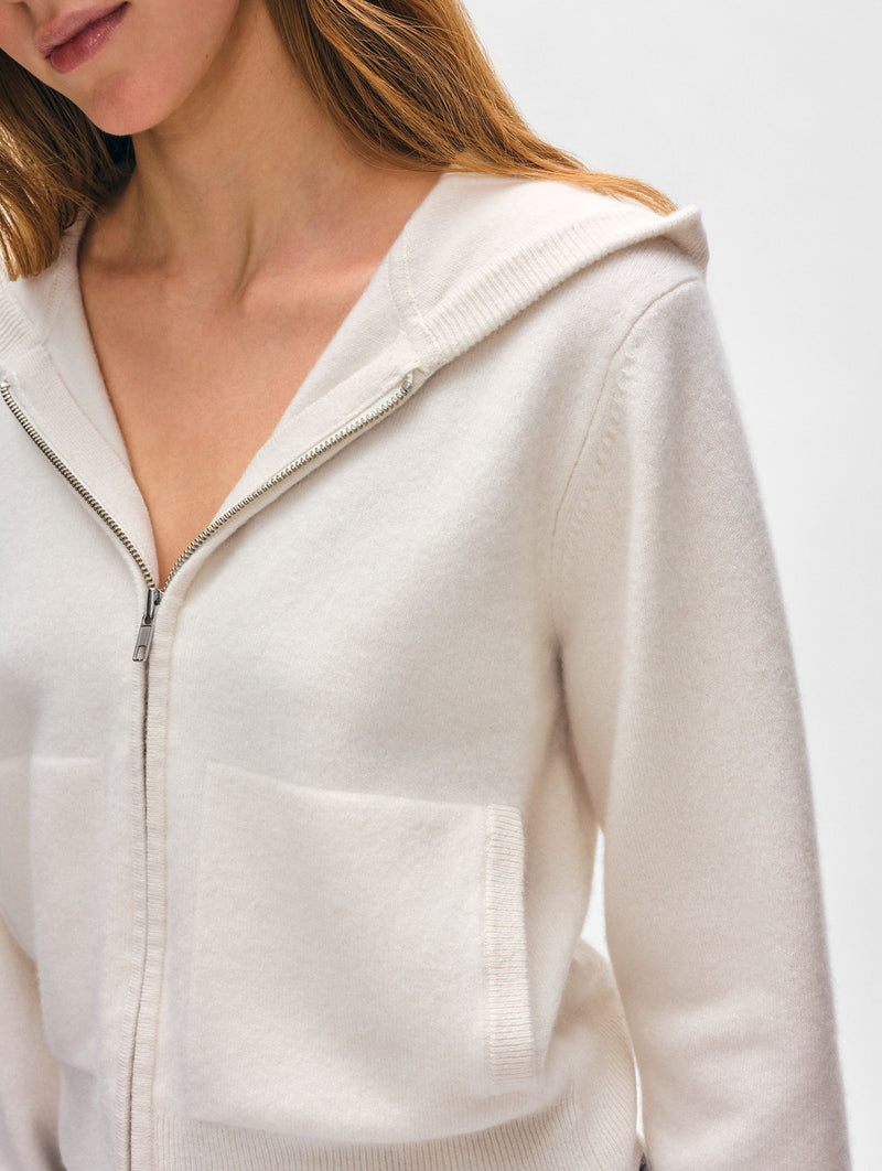 Cashmere Luxe Zip Hoodie