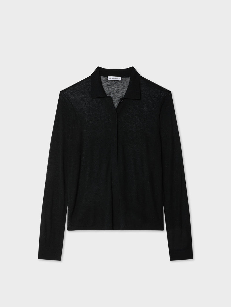 Superfine Cashmere Button Down