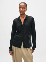 Superfine Cashmere Button Down