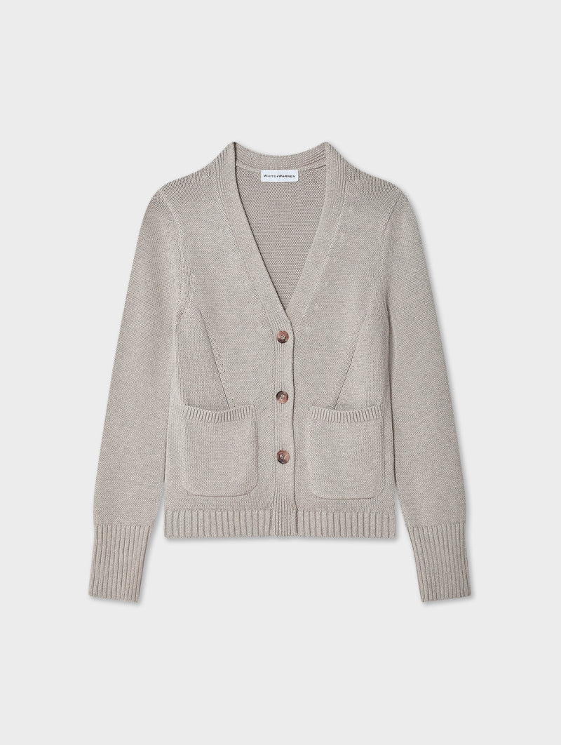 Cotton Waisted Cardigan