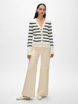 Cotton Waisted Cardigan