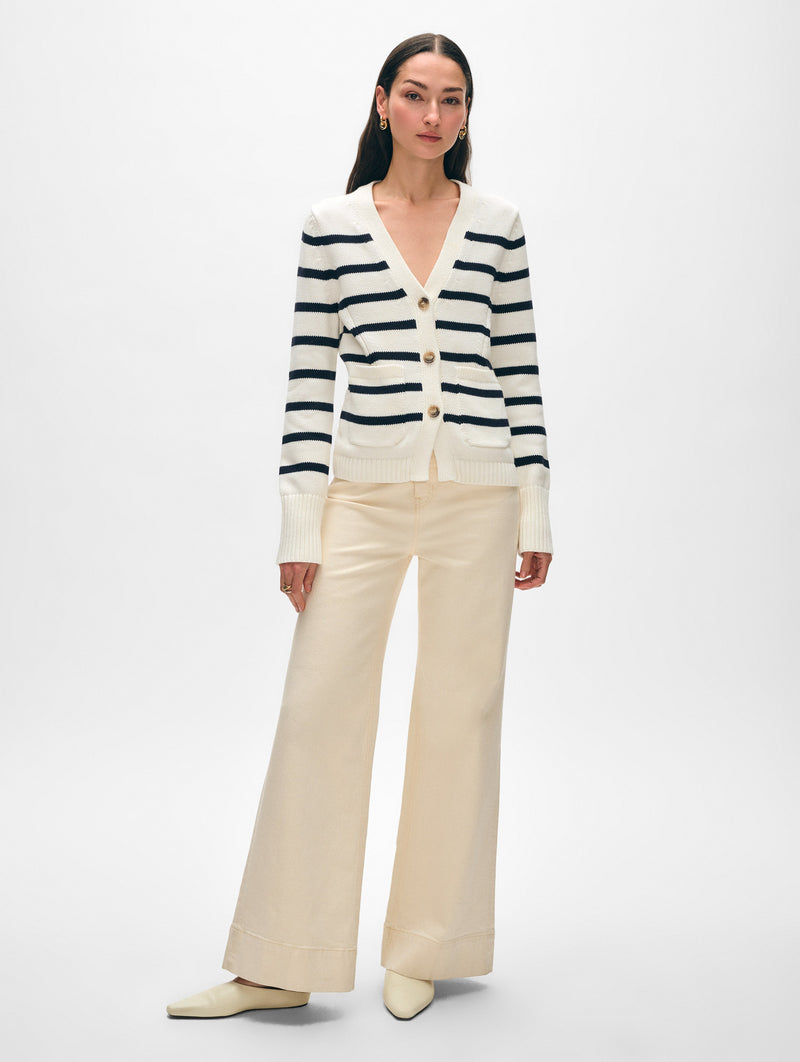 Cotton Waisted Cardigan