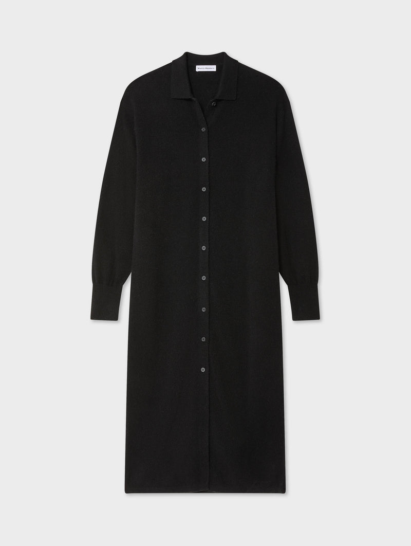 Cashmere Collared Duster Cardigan