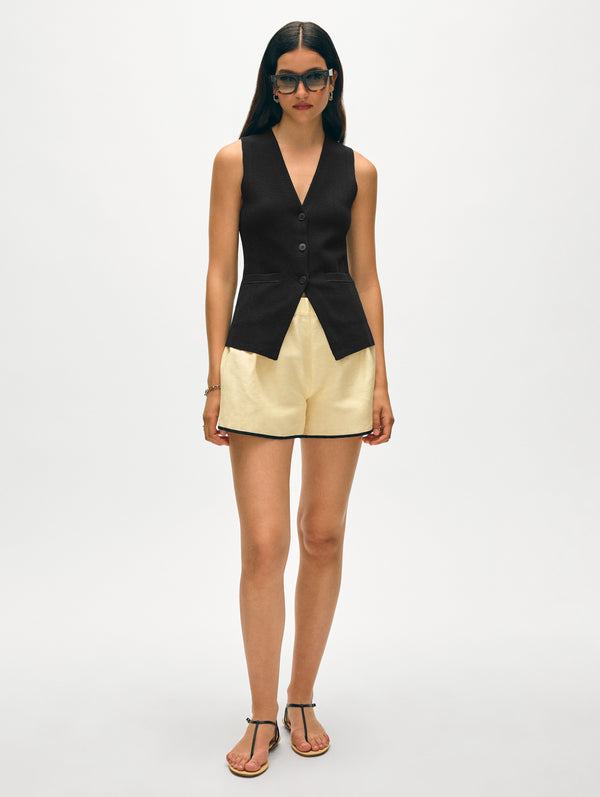 Superfine Organic Cotton Waistcoat