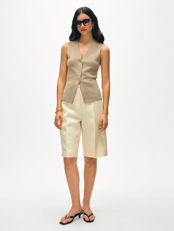 Superfine Organic Cotton Waistcoat