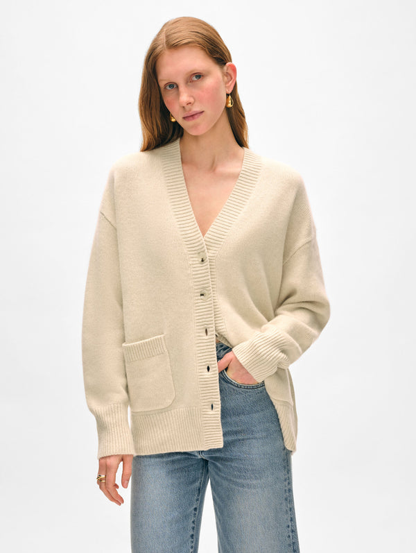 Cashmere Luxe Pocket Cardigan
