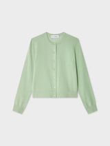 Cashmere Crewneck Cardigan