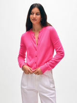 Cashmere Crewneck Cardigan