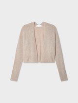 Cashmere Open Front Cardigan