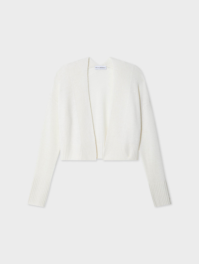 Cashmere Open Front Cardigan