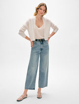 Cashmere Open Front Cardigan