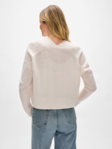 Cashmere Open Front Cardigan