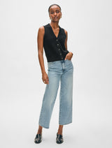 Cashmere Button Vest