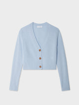 Cashmere Button Cardigan