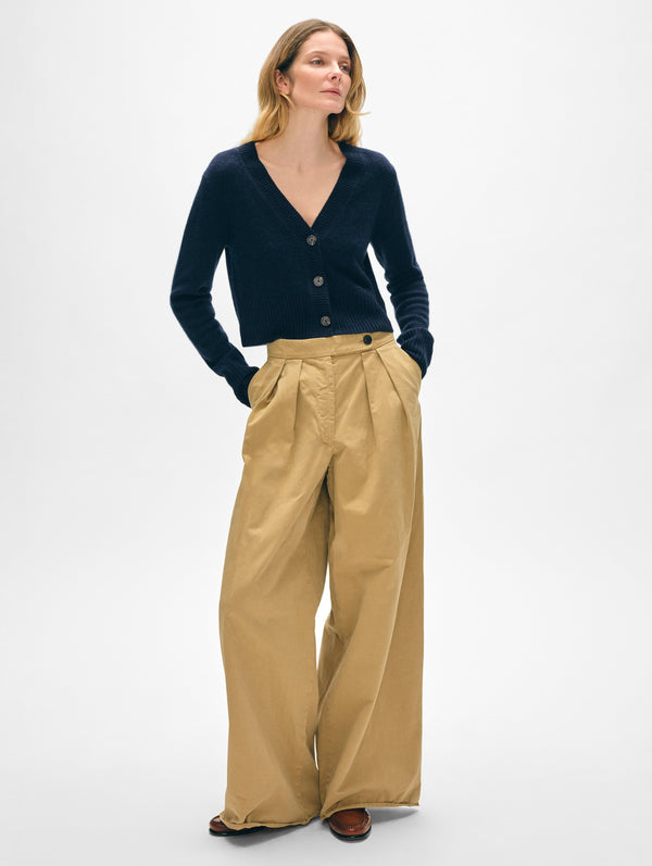 Cashmere Button Cardigan