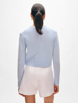 Cashmere Button Cardigan