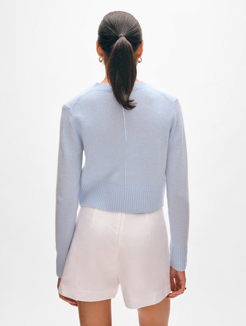 Cashmere Button Cardigan