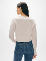 Cashmere Button Cardigan