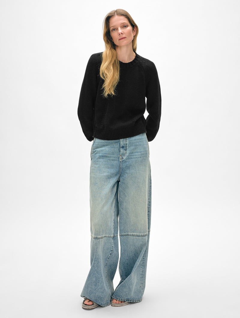 Cotton Linen Sweatshirt