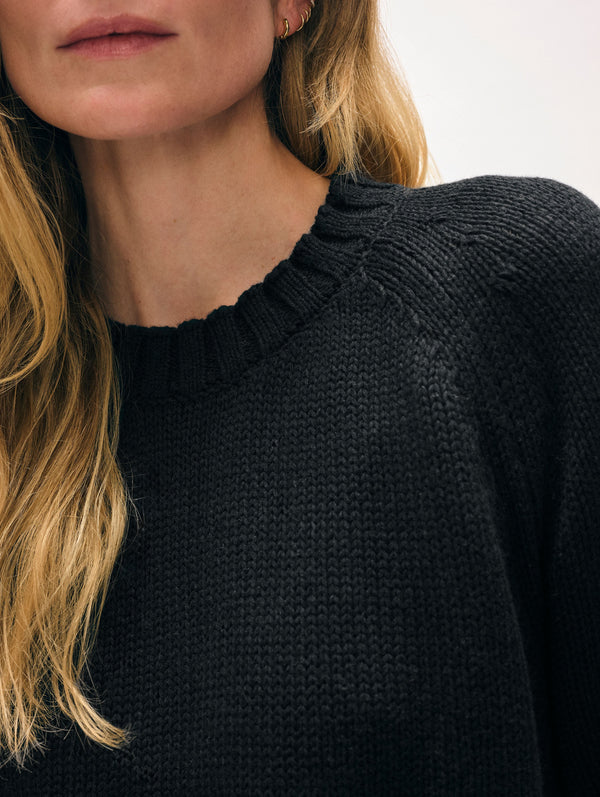 Cotton Linen Sweatshirt