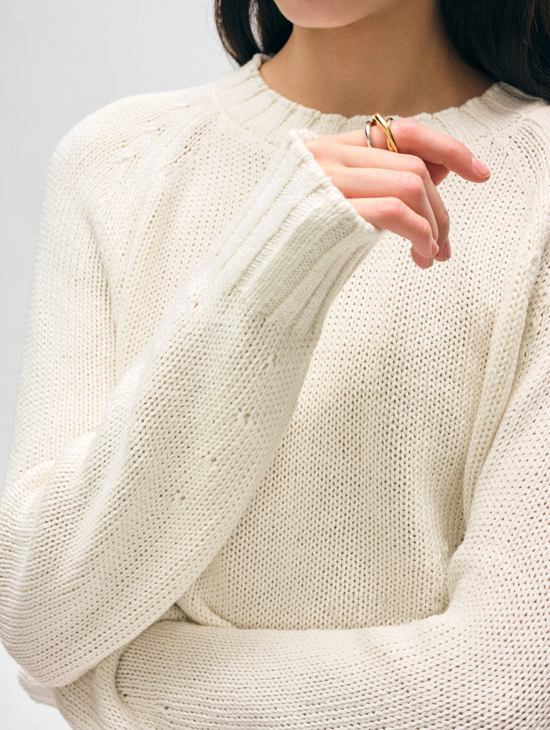 Cotton Linen Sweatshirt