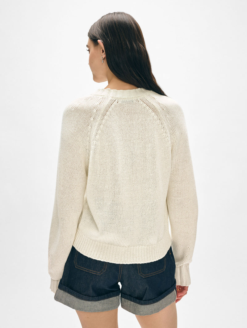 Cotton Linen Sweatshirt