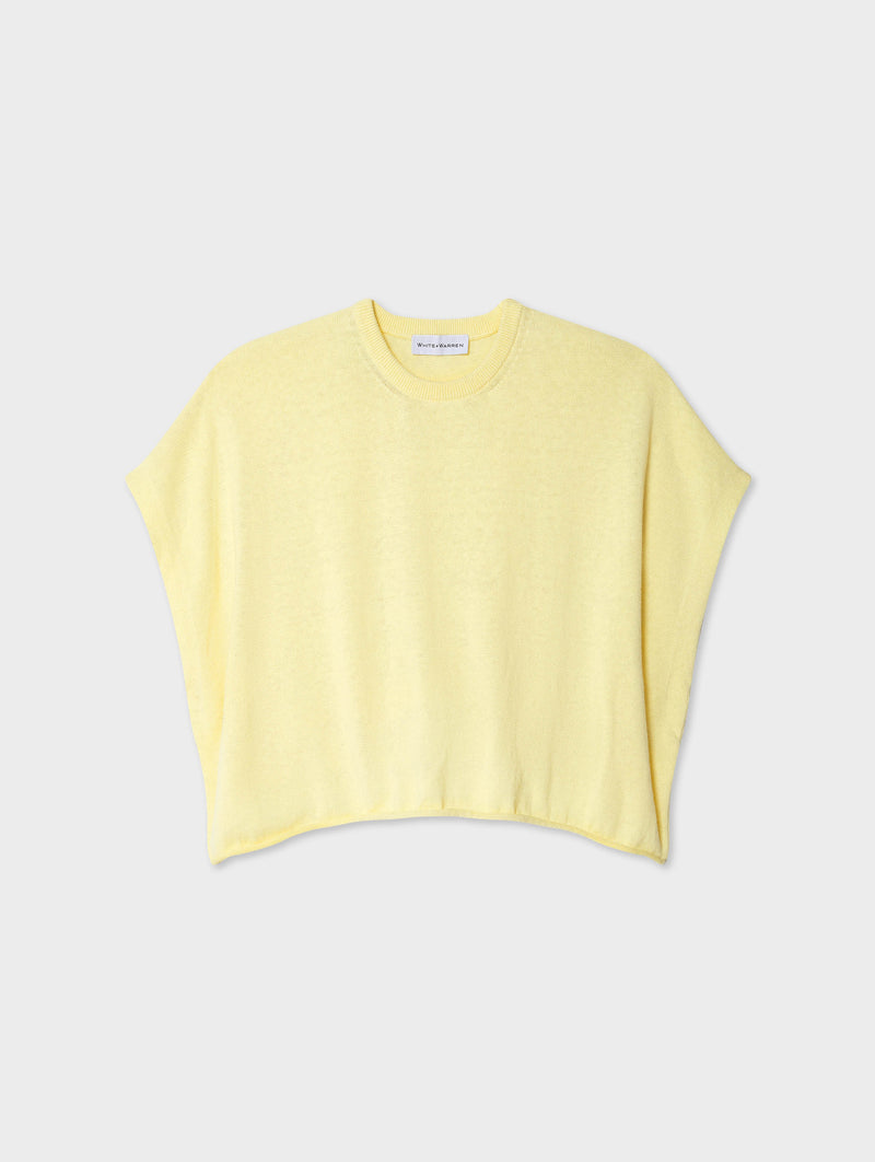 Linen Blend Easy T-Shirt