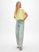 Linen Blend Easy T-Shirt