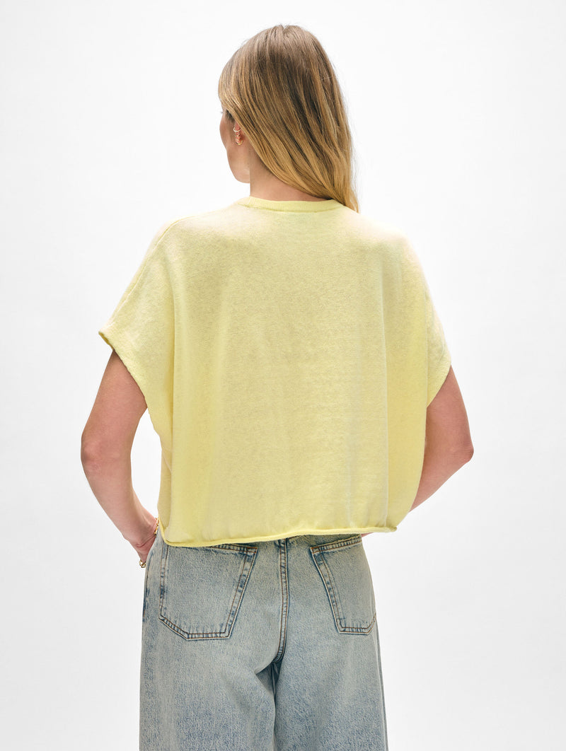 Linen Blend Easy T-Shirt