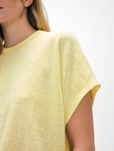Linen Blend Easy T-Shirt