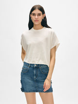 Linen Blend Easy T-Shirt