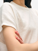 Linen Blend Easy T-Shirt