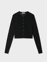 Superfine Cashmere Button Cardigan