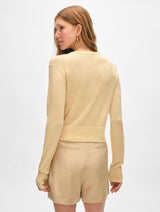 Superfine Cashmere Button Cardigan