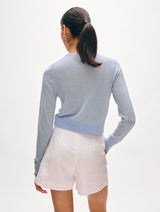 Superfine Cashmere Button Cardigan