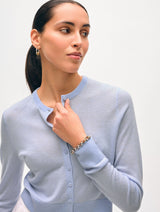 Superfine Cashmere Button Cardigan